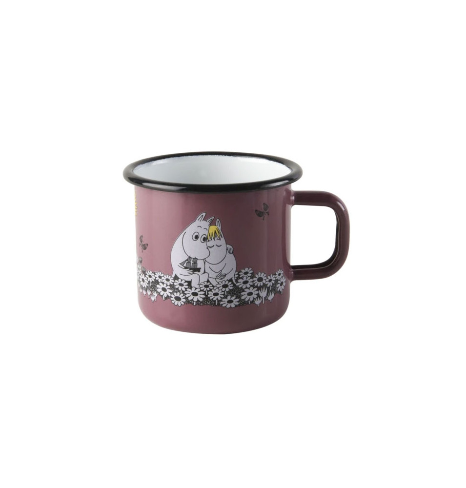 Moomin Retro Mug émaillé 370ML: Together Forever