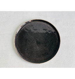 Assiette plate NORI 28cm - couleur Brun