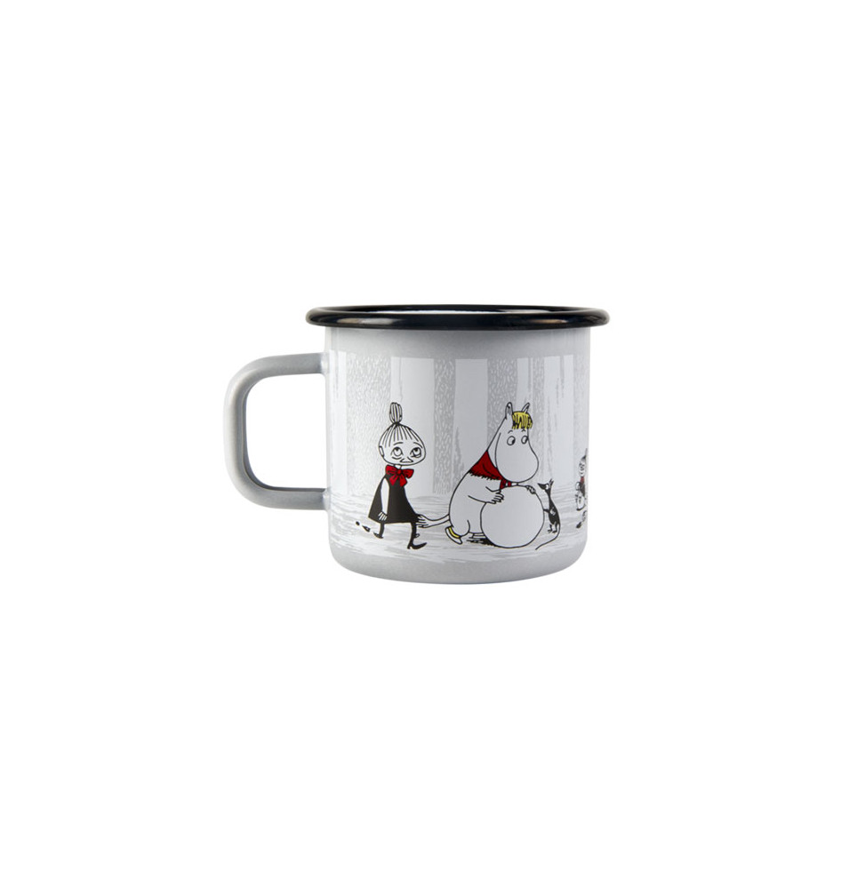 Moomin Winter Mug émaillé 370ML: Winter Trip