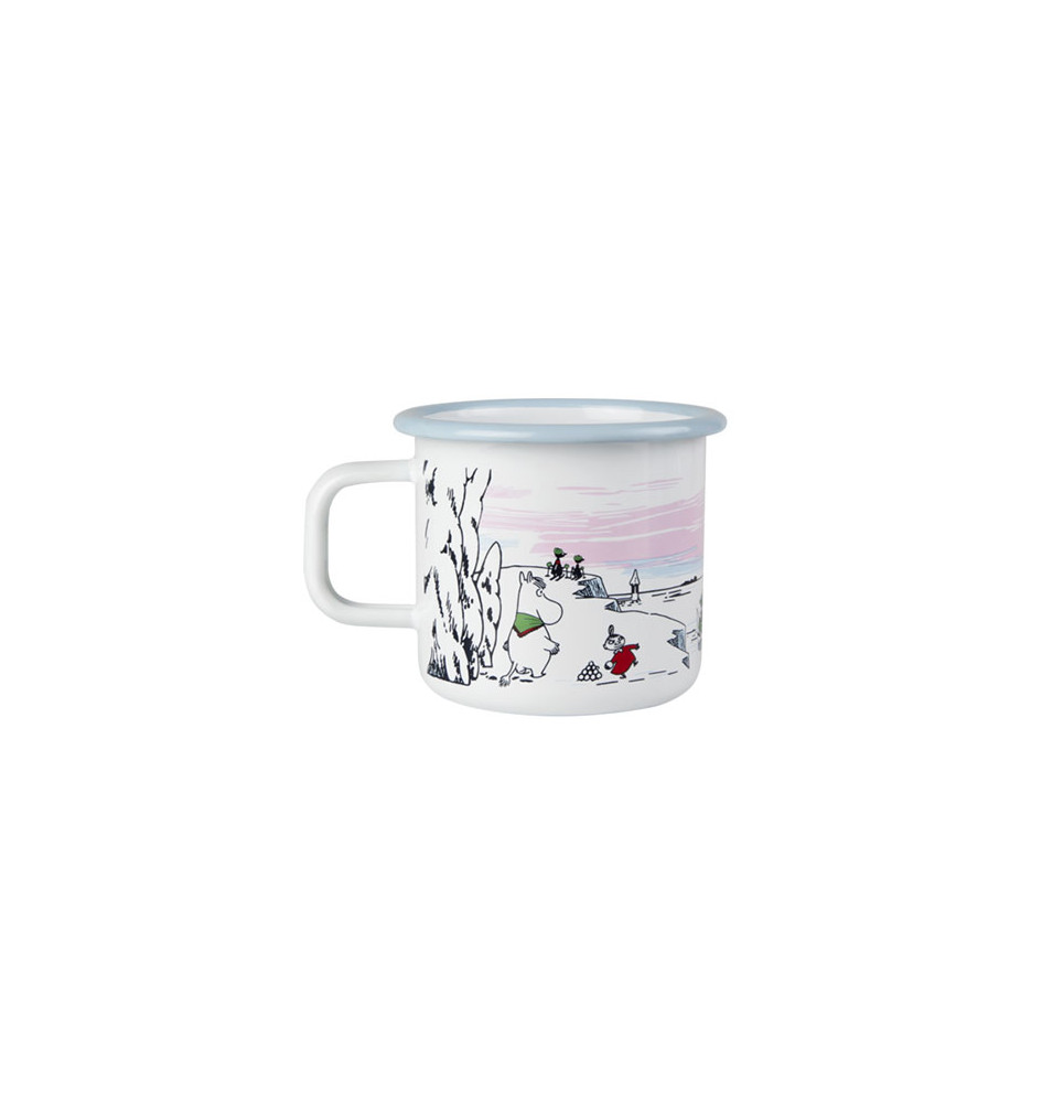 Moomin Winter Mug émaillé 370ML: Winter Time