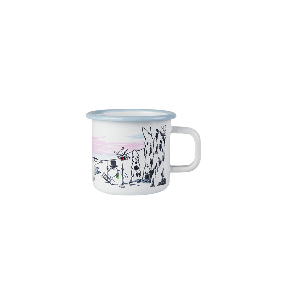 Moomin Winter Mug émaillé 370ML: Winter Time